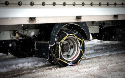 Importance Tire Chains for Semi Trucks